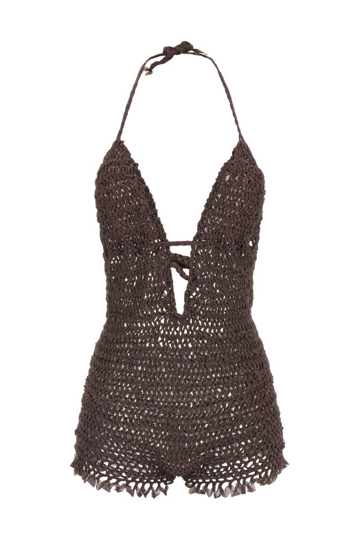 'Matilde' jumpsuit Brown