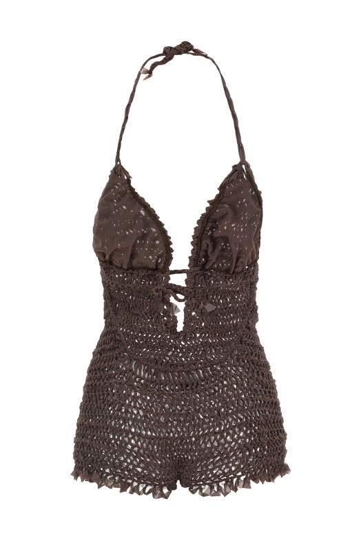 'Matilde' jumpsuit Brown