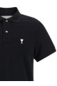 'Ami de Coeur' polo shirt Black