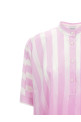 Рубашка в полоску с градиентным оттенком, розового цвета NUDE 1103E26384114