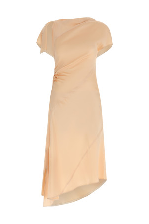 'Asymmetric Twist' dress Pink
