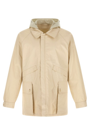 Waterproof jacket Beige