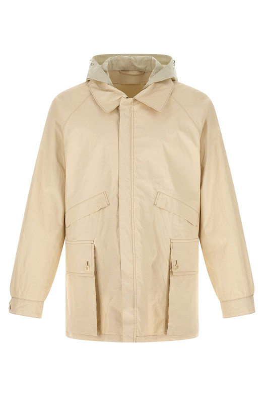 Waterproof jacket Beige