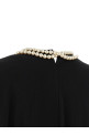 Pearl necklace t-shirt Black
