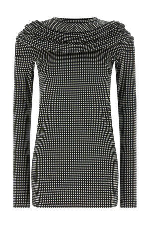 Sculptural dress Black-grey