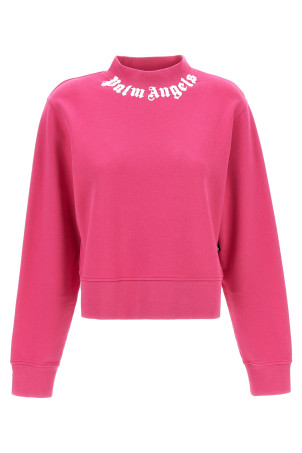 'Neck Logo' sweatshirt Fuchsia