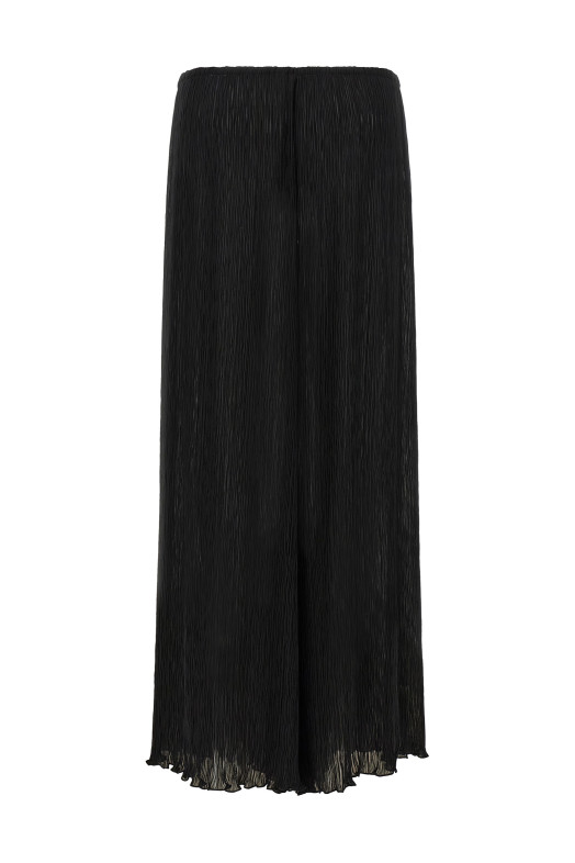 Брюки в складку, черные PLISSEPANTSBLACKPLISSE08