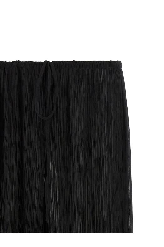 Брюки в складку, черные PLISSEPANTSBLACKPLISSE08