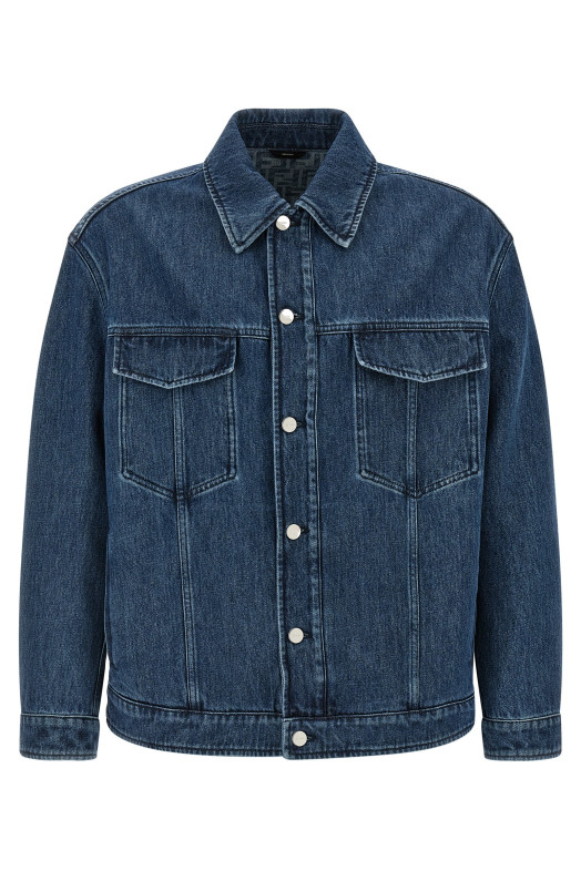 'FF Selleria' denim jacket Blue