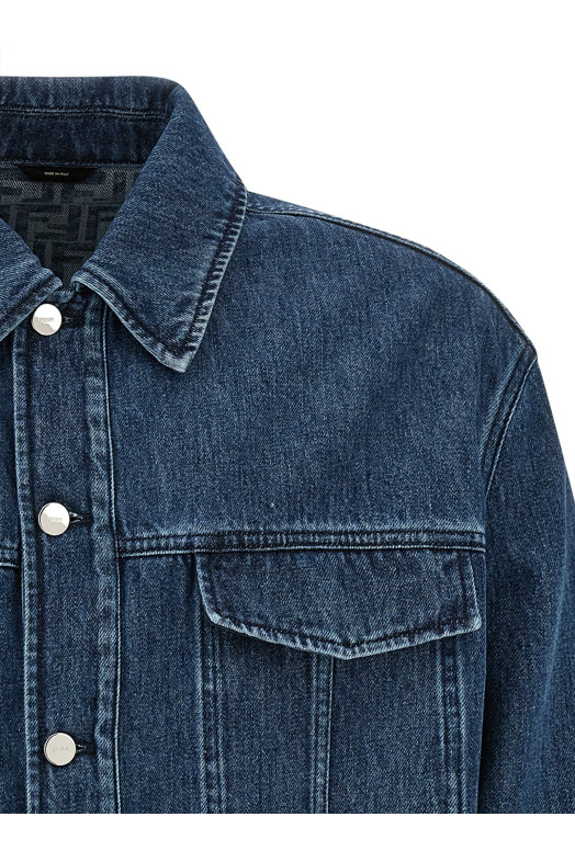 'FF Selleria' denim jacket Blue