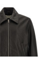 'Ami de Coeur' leather bomber jacket Black