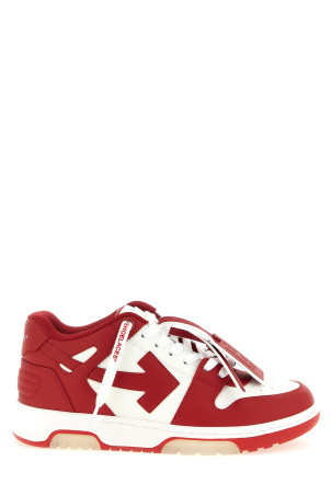 'Out Of Office' sneakers Red