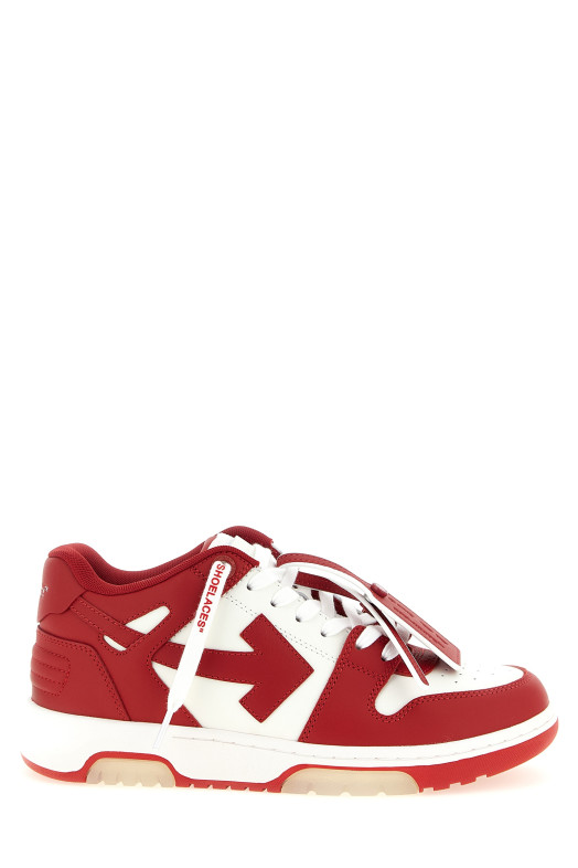 'Out Of Office' sneakers Red