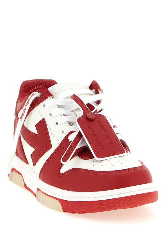 'Out Of Office' sneakers Red