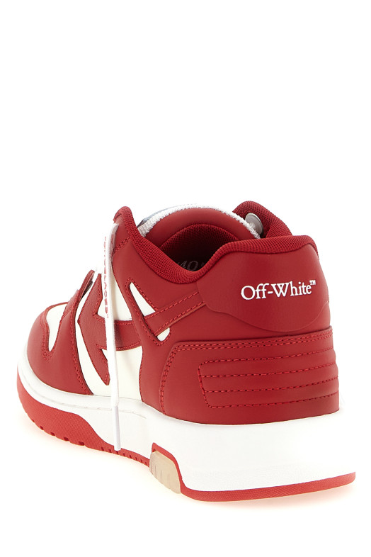 'Out Of Office' sneakers Red