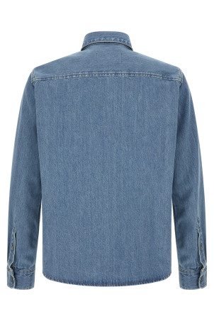 'Ami de Coeur' denim shirt Blue