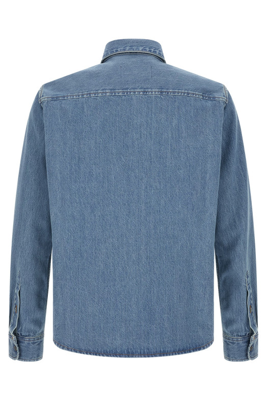 'Ami de Coeur' denim shirt Blue