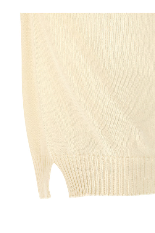 Cotton sweater White