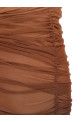 Dégradé tulle dress Brown