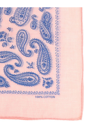 Bandana cashmere pattern Pink