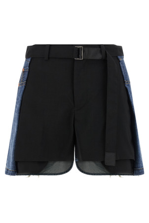 Wool insert shorts Multicolor