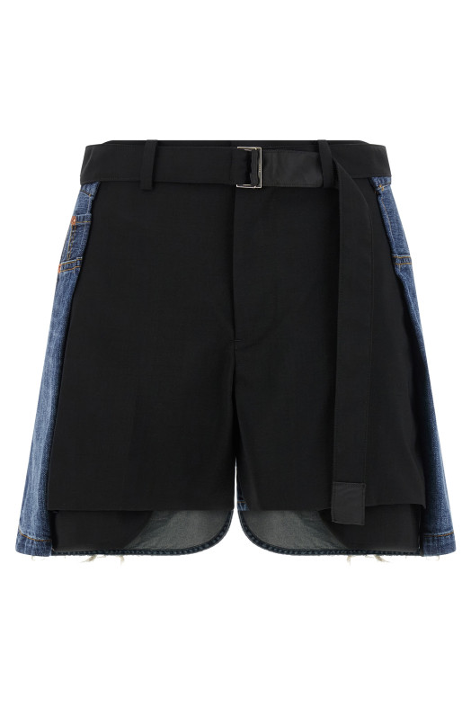 Wool insert shorts Multicolor