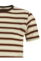Gradient stripes t-shirt Multicolor