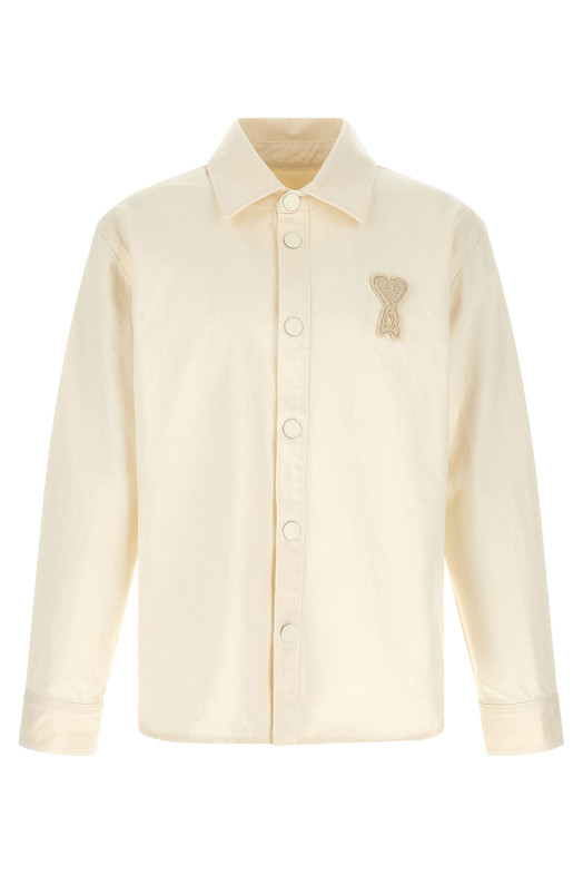 'Ami de Coeur' overshirt Beige