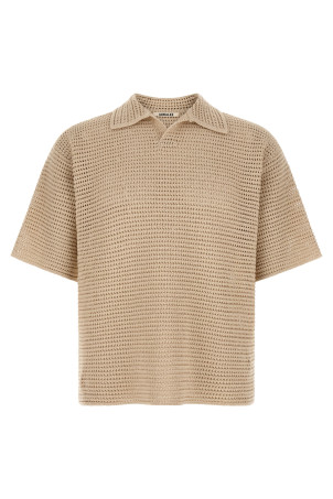 'Tussah' polo shirt Beige