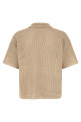 'Tussah' polo shirt Beige