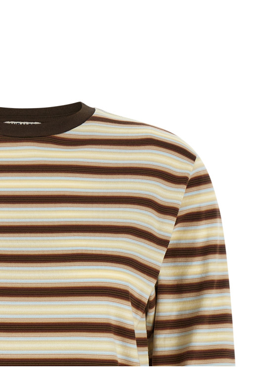 Gradient stripes t-shirt Multicolor