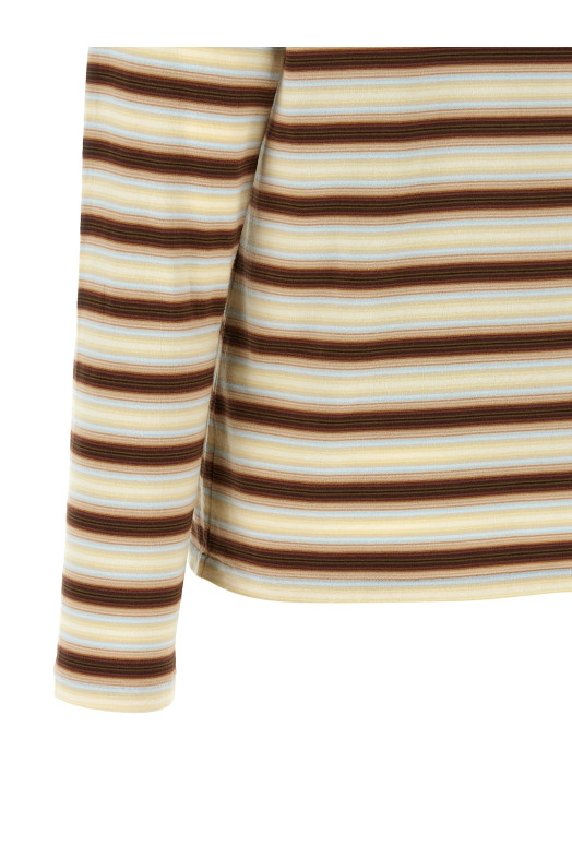 Gradient stripes t-shirt Multicolor