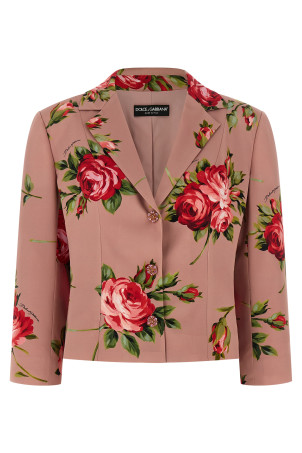 'Bouquet Rose' blazer Pink