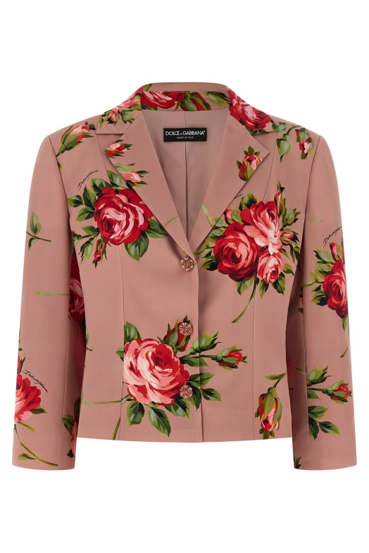 'Bouquet Rose' blazer Pink