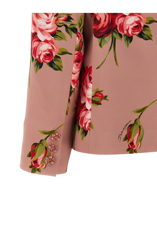 'Bouquet Rose' blazer Pink