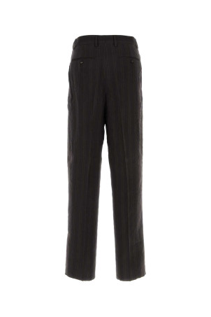 Embroidered linen blend pant SALVATORE FERRAGAMO (145446794418)