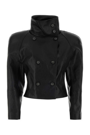 Black leather jacket Black MAGDA BUTRYM (253526)