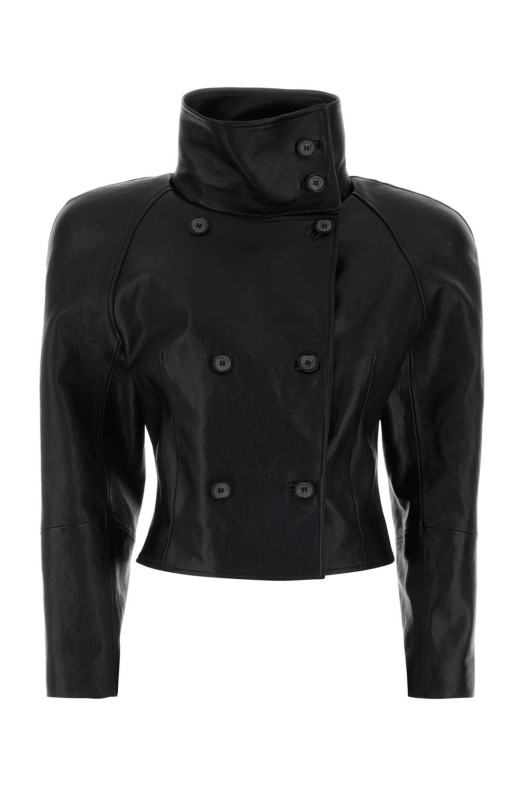 Black leather jacket Black MAGDA BUTRYM (253526)