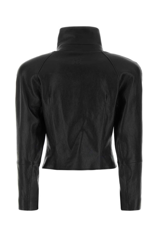Black leather jacket Black MAGDA BUTRYM (253526)