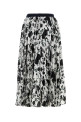 Printed satin and tulle skirt White SACAI (2608531)