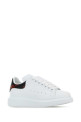 White leather sneakers with printed leather heel ALEXANDER MCQUEEN (553770WIAKB)