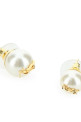 Gold metal earrings SAINT LAURENT (691563Y1526)
