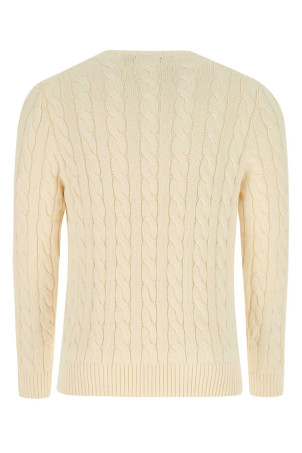 Ivory cotton sweater POLO RALPH LAUREN (710775885)