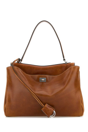 Caramel leather medium Rodeo handbag BALENCIAGA (7897722ABP7)