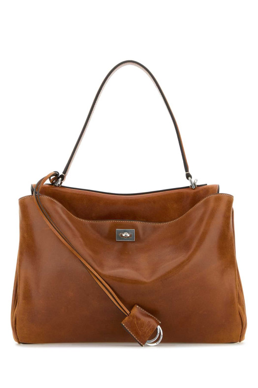 Caramel leather medium Rodeo handbag BALENCIAGA (7897722ABP7)