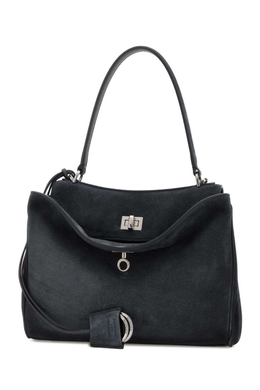 Graphite suede small Rodeo handbag BALENCIAGA (7897792AB4G)