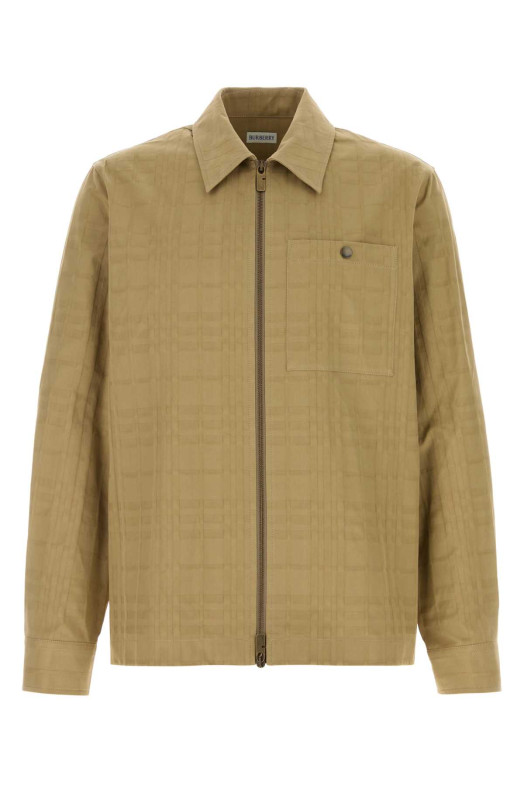 Beige cotton shirt BURBERRY (8121988)