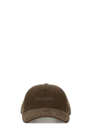 Mud corduroy baseball cap SAINT LAURENT (8217373YR66)