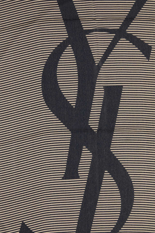 Embroidered silk foulard SAINT LAURENT (8221383Y039)