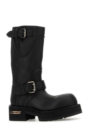 Black leather Venom boots BALENCIAGA (833585WCAL1)